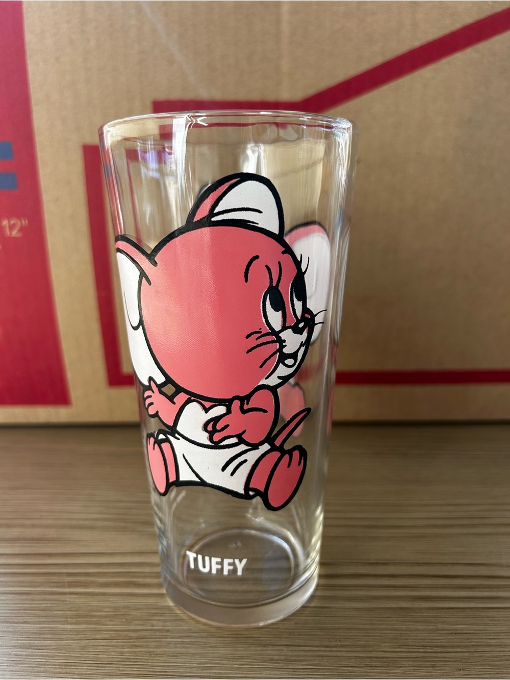 Vintage 1975 Pepsi Tuffy Mouse Glass